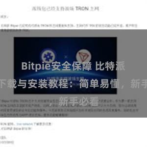 Bitpie安全保障 比特派钱包下载与安装教程：简单易懂，新手必看