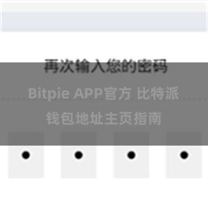 Bitpie APP官方 比特派钱包地址主页指南