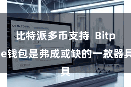 比特派多币支持  Bitpie钱包是弗成或缺的一款器具