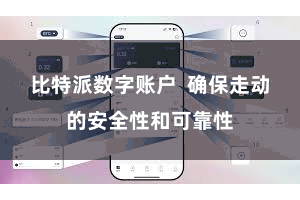 比特派数字账户  确保走动的安全性和可靠性