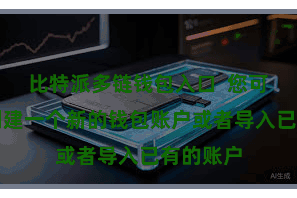 比特派多链钱包入口  您可能需要创建一个新的钱包账户或者导入已有的账户