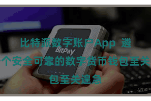 比特派数字账户App  遴选一个安全可靠的数字货币钱包至关遑急